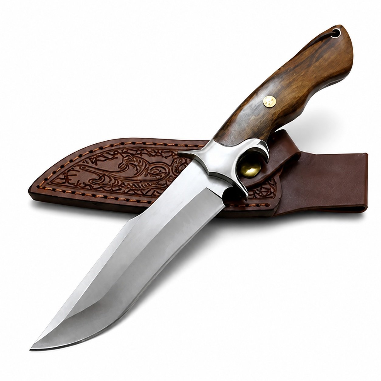 Messer mit feststehender Klinge aus M390-Pulverstahl – Outdoor-Survival-Messer mit hoher Härte