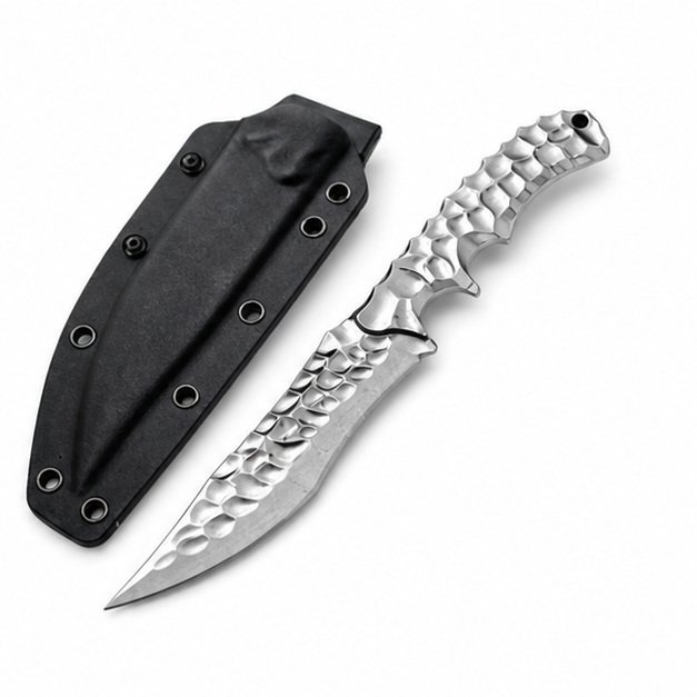 Gerades Eismesser, hohe Härte und scharfes Jagdmesser, gerades Handmesser