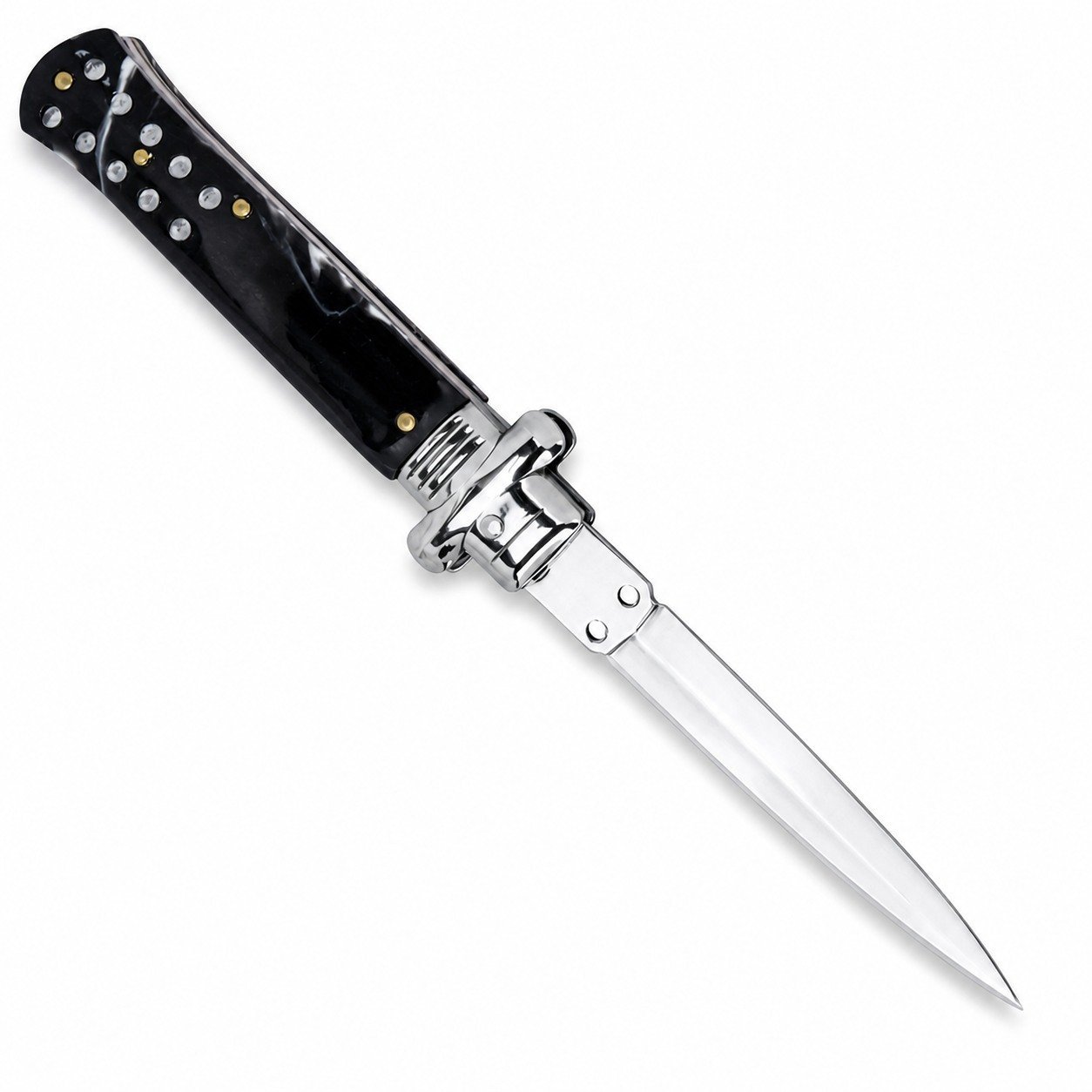 Multifunktionales klappbares Stiletto-Messer mit Boxöffner