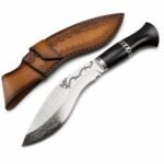 Shennongjia Drachenmuster Damast-Kukri-Messer