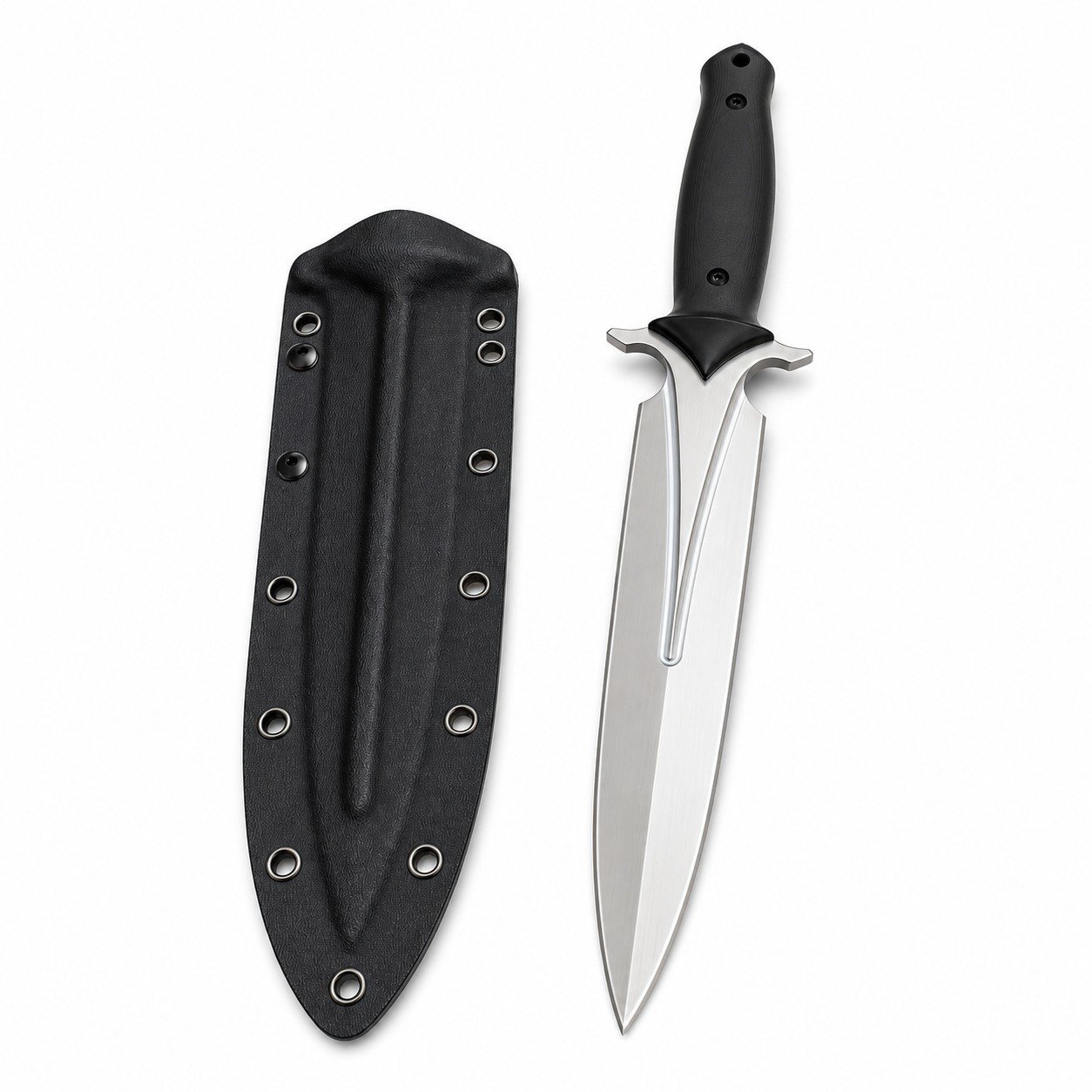 Ice Front III Messer mit fester Klinge