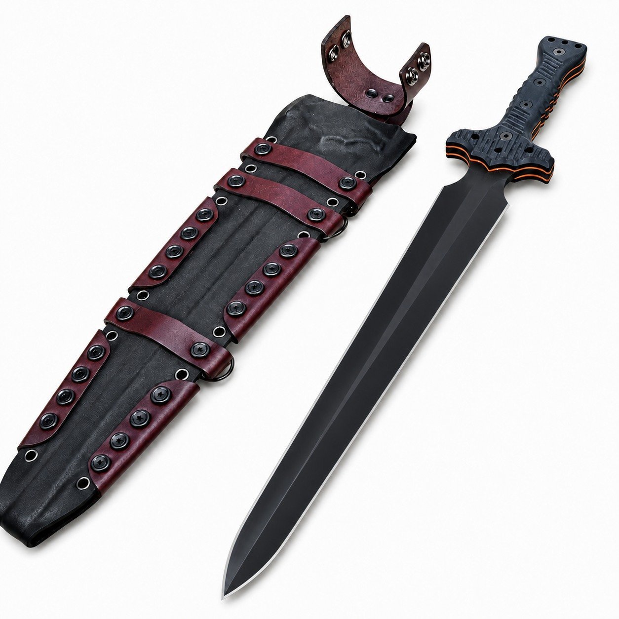 Das Großschwertmesser mit fester Klinge der Miller Brothers
