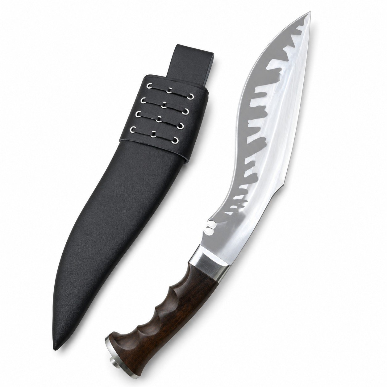 Windjacke Nepalesisches handgemachtes Hundebein Kukri Messer