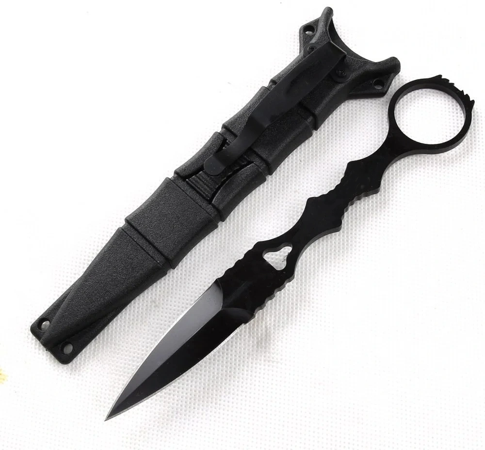 Kleines Jagdmesser mit fester Klinge – tragbares EDC-Überlebensmesser